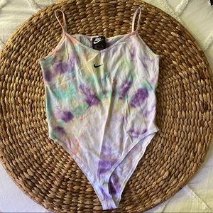 Nike Bodysuit w/ Custom Tie-Dye